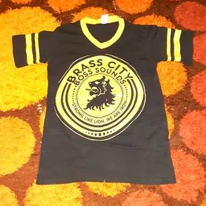 Record company ringer tee shirt